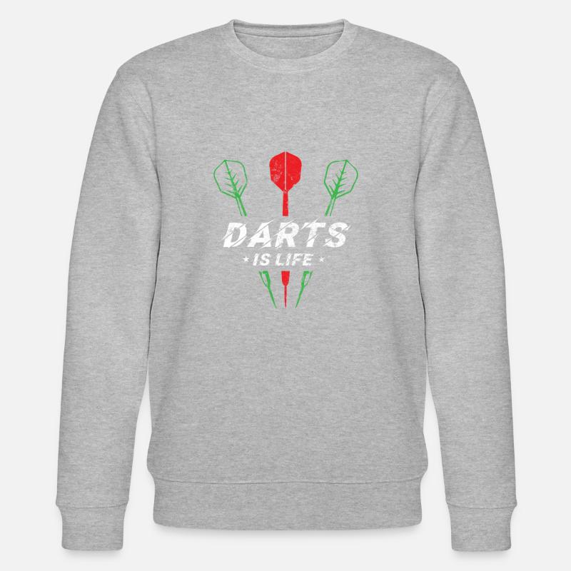 Fléchettes fléchettes en direct - Sweat bio CHANGER Stanley/Stella Unisexe - gris chiné