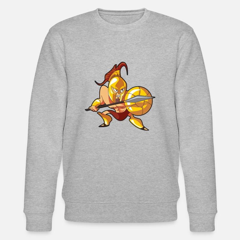 Combattant Sparta Spartan - Sweat bio CHANGER Stanley/Stella Unisexe - gris chiné