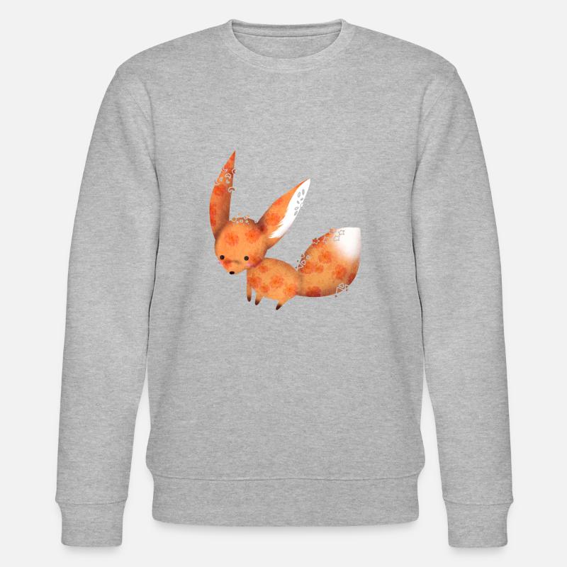 Creative Foxy - Stanley/Stella Unisex Bio-Sweatshirt CHANGER  - Grau meliert