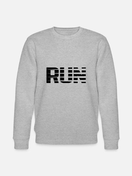 Run - Sweat bio CHANGER Stanley/Stella Unisexe - gris chiné