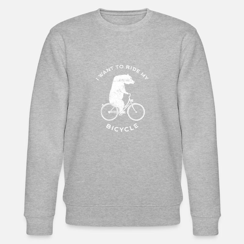 Vélo 18 - Sweat bio CHANGER Stanley/Stella Unisexe - gris chiné