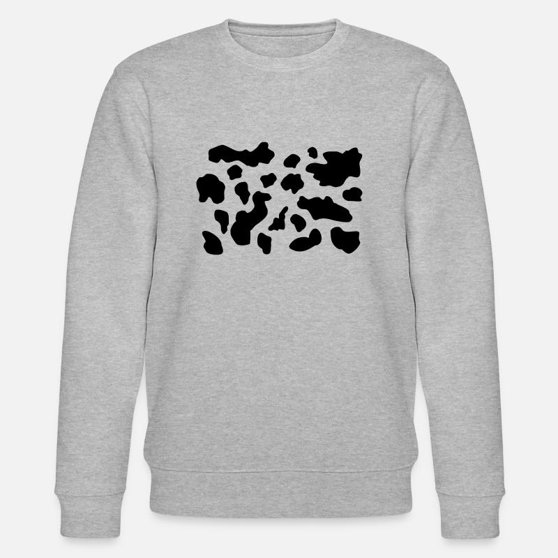 Vache - Sweat bio CHANGER Stanley/Stella Unisexe - gris chiné