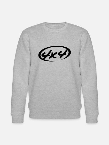 4 x 4 (D00119) - Stanley/Stella CHANGER Unisex Organic Sweatshirt - heather grey