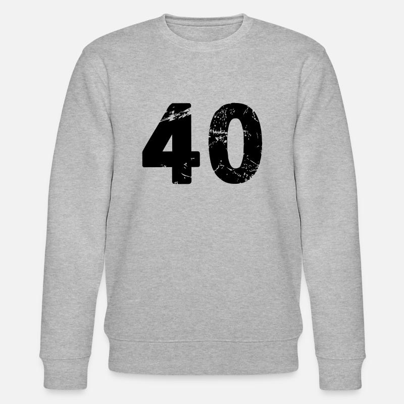 40 - Stanley/Stella Unisex Bio-Sweatshirt CHANGER - Grau meliert