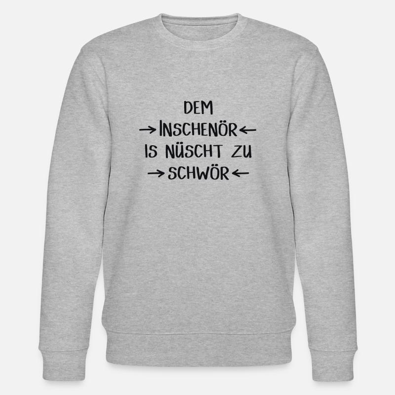 inschenör - Stanley/Stella Unisex Bio-Sweatshirt CHANGER  - Grau meliert