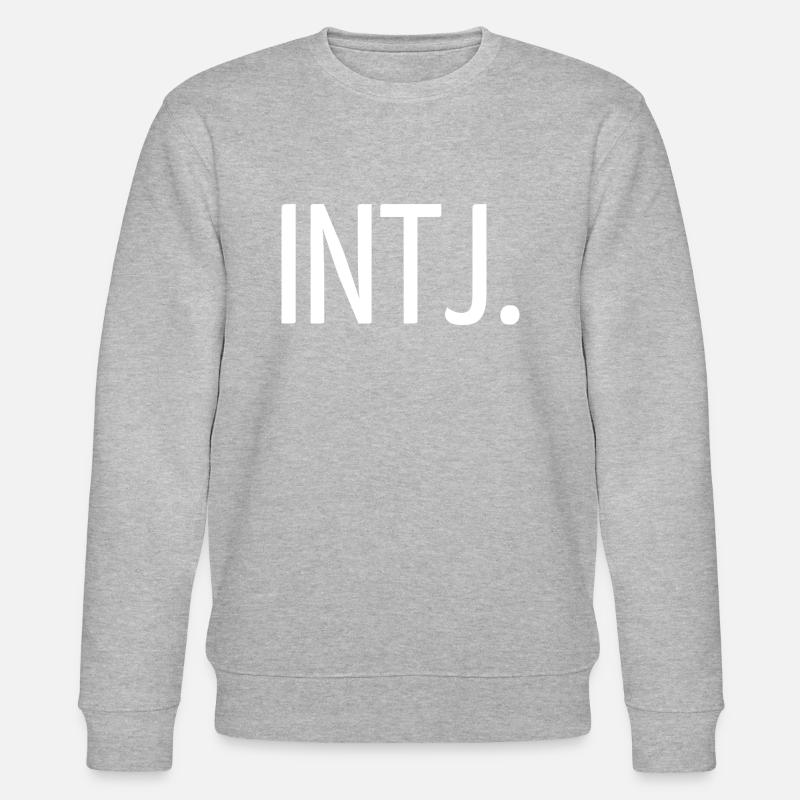 INTJ. - Stanley/Stella Unisex Bio-Sweatshirt CHANGER  - Grau meliert