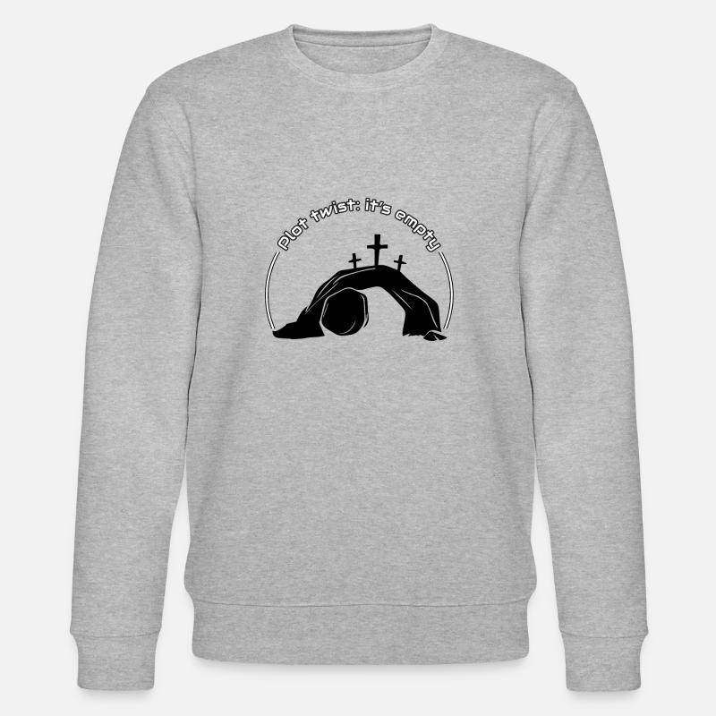 Plot twist: c’est vide - Sweat bio CHANGER Stanley/Stella Unisexe - gris chiné