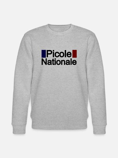 Picole nationale - Sweat bio CHANGER Stanley/Stella Unisexe - gris chiné