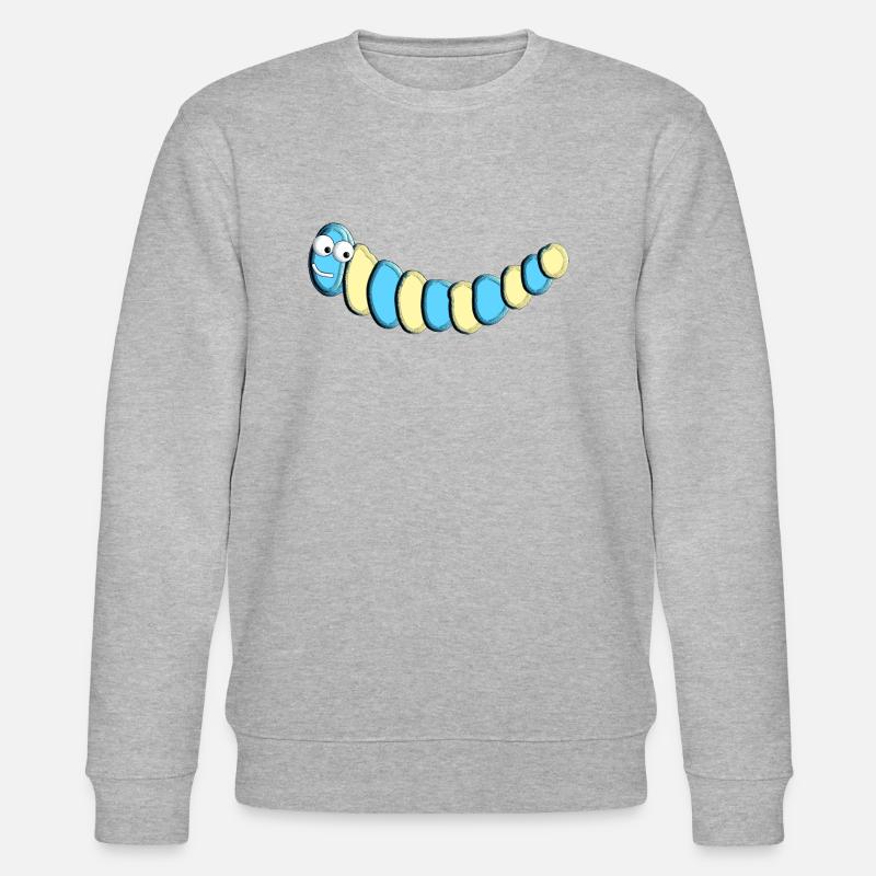 Wurm 1 - Stanley/Stella Unisex Bio-Sweatshirt CHANGER  - Grau meliert