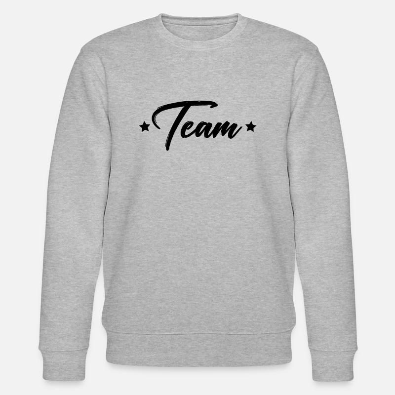 team - Stanley/Stella Unisex Bio-Sweatshirt CHANGER  - Grau meliert
