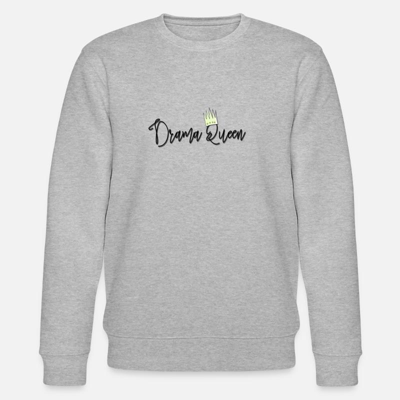 Drama Queen 2 - Stanley/Stella Unisex Bio-Sweatshirt CHANGER  - Grau meliert