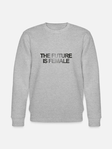 THE FUTURE IS FEMALE - Stanley/Stella CHANGER Unisex Organic Sweatshirt - heather grey