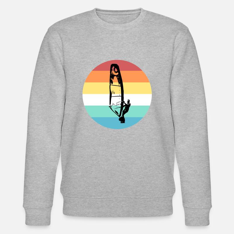 Windsurfer - Sweat bio CHANGER Stanley/Stella Unisexe - gris chiné