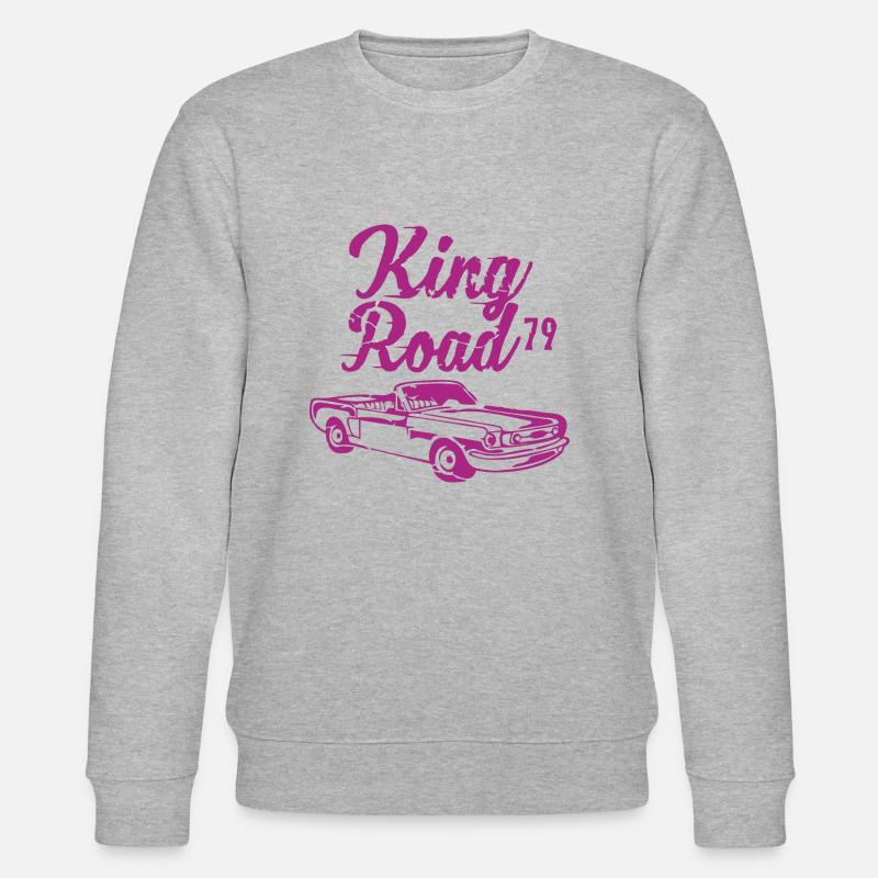 King Road 79 - Stanley/Stella Unisex Bio-Sweatshirt CHANGER  - Grau meliert