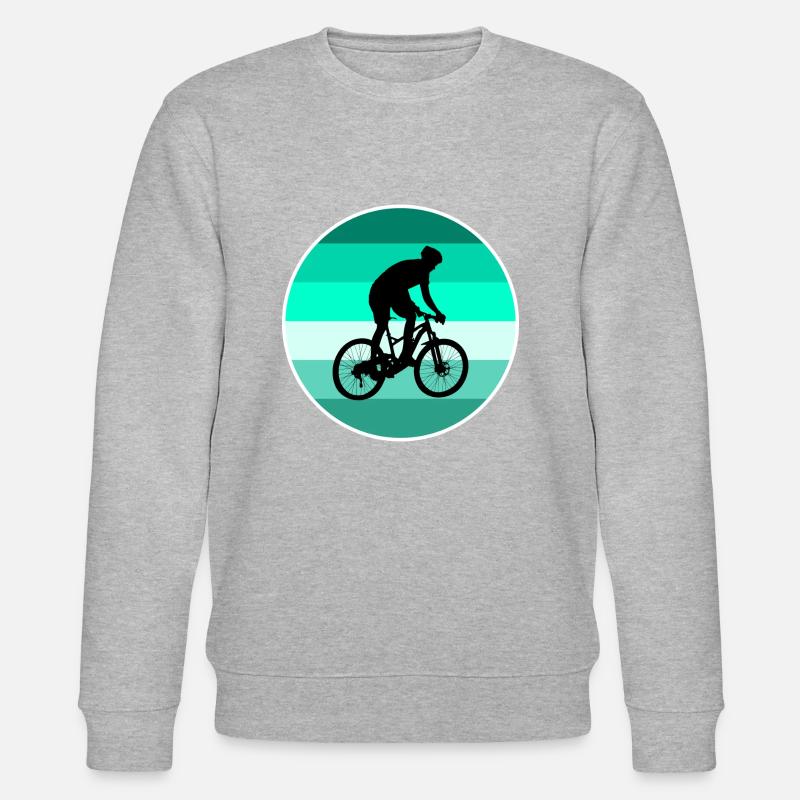 Downhill - Stanley/Stella Unisex Bio-Sweatshirt CHANGER  - Grau meliert
