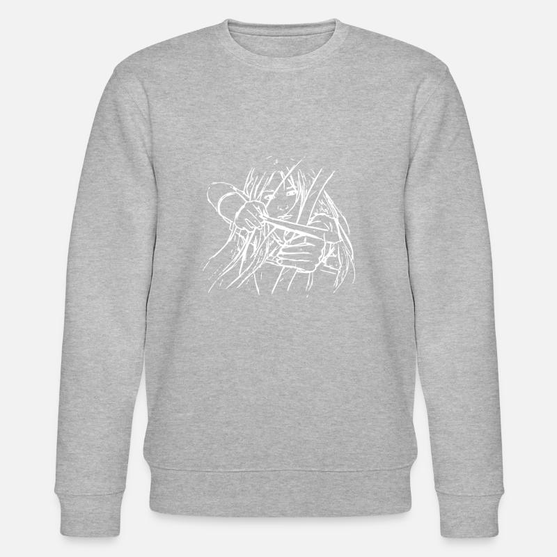 guerrier elfe - Sweat bio CHANGER Stanley/Stella Unisexe - gris chiné