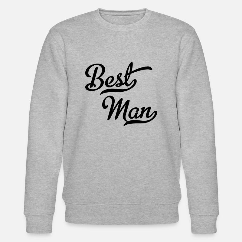 Trauzeuge - Stanley/Stella Unisex Bio-Sweatshirt CHANGER  - Grau meliert