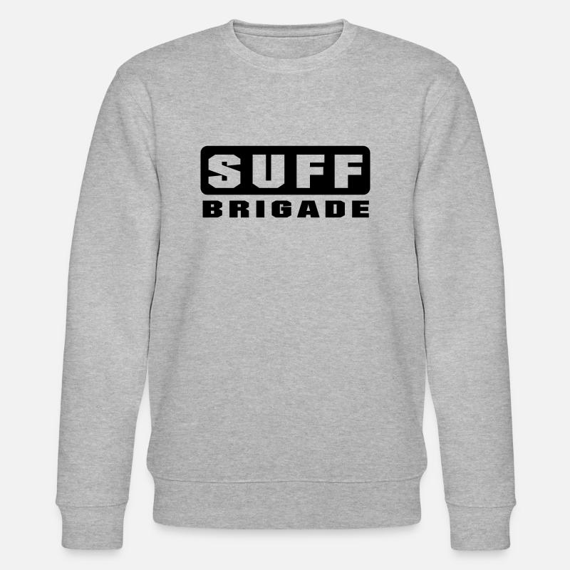 Suff Brigade - Stanley/Stella Unisex Bio-Sweatshirt CHANGER  - Grau meliert