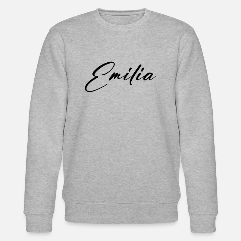 emilia - Stanley/Stella Unisex Bio-Sweatshirt CHANGER  - Grau meliert