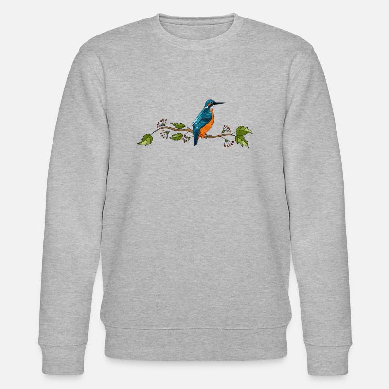 Vogel - Stanley/Stella Unisex Bio-Sweatshirt CHANGER  - Grau meliert