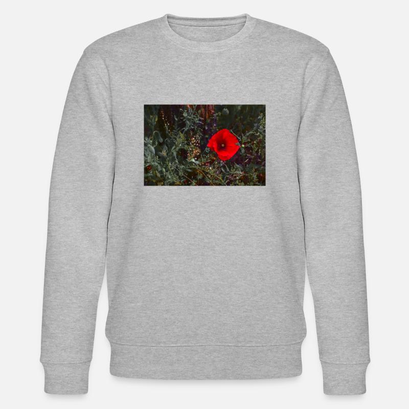 RED - Stanley/Stella Unisex Bio-Sweatshirt CHANGER  - Grau meliert