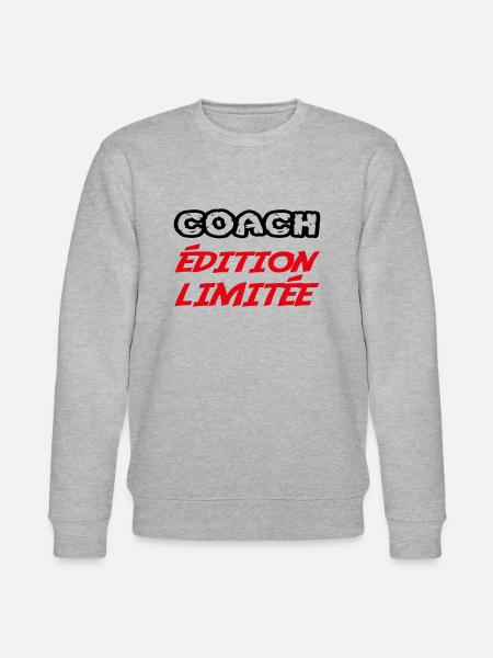 COACH Limited Edition - Stanley/Stella CHANGER Unisex Organic Sweatshirt - heather grey