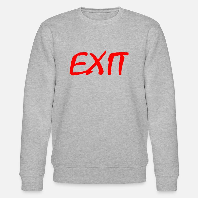 Exit - Stanley/Stella Unisex Bio-Sweatshirt CHANGER  - Grau meliert