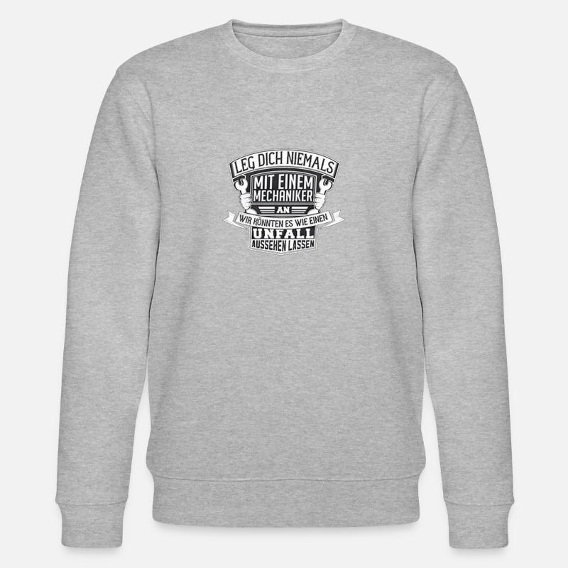 Mechaniker - Stanley/Stella Unisex Bio-Sweatshirt CHANGER  - Grau meliert