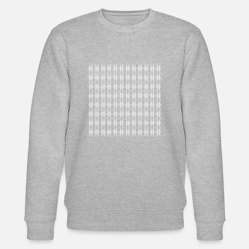 Abstract pattern - Stanley/Stella CHANGER Unisex Organic Sweatshirt - heather grey