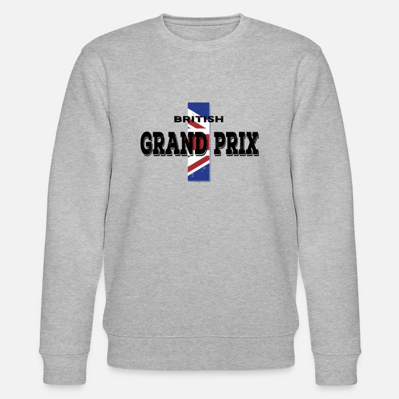 British Grand Prix - Stanley/Stella Unisex Bio-Sweatshirt CHANGER  - Grau meliert