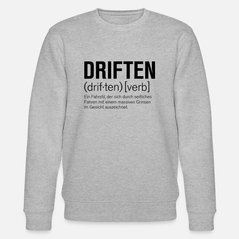 Driften - Stanley/Stella Unisex Bio-Sweatshirt CHANGER  - Grau meliert