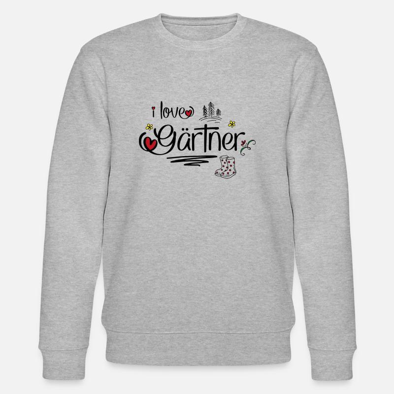 Gärtner - Stanley/Stella Unisex Bio-Sweatshirt CHANGER  - Grau meliert