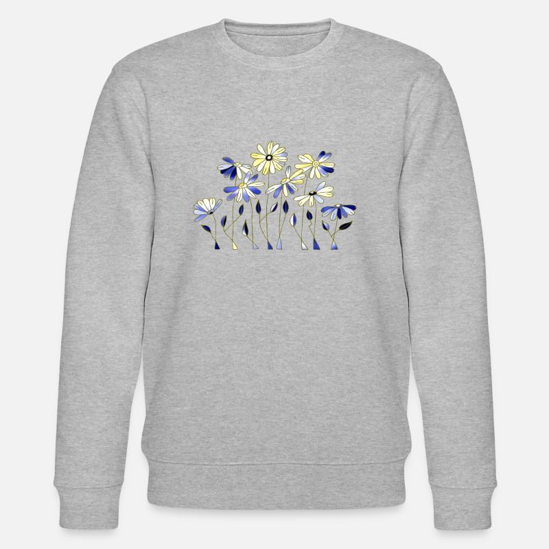 Fleur - Sweat bio CHANGER Stanley/Stella Unisexe - gris chiné