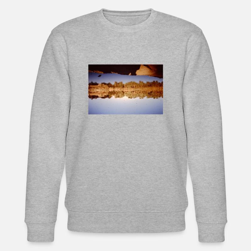 Lake Forest View - Stanley/Stella Unisex Bio-Sweatshirt CHANGER - Grau meliert