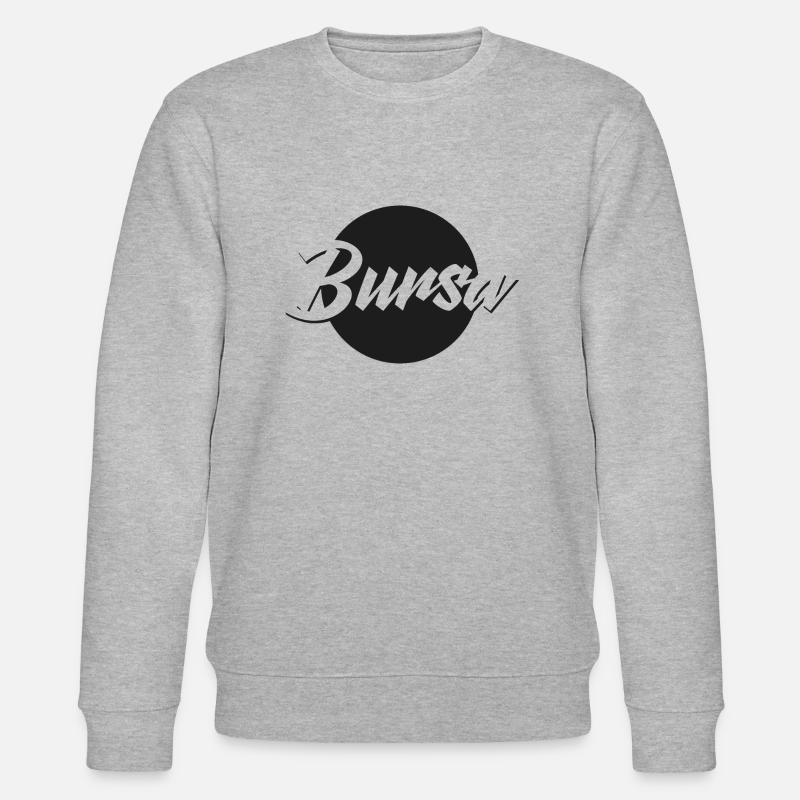 Bursa - Sweat bio CHANGER Stanley/Stella Unisexe - gris chiné