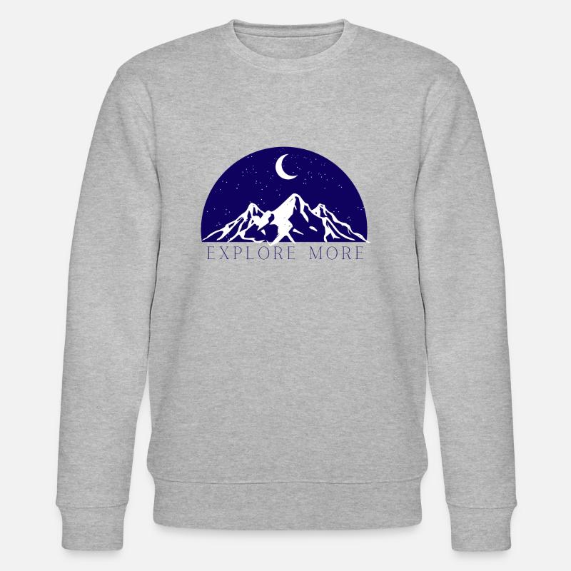 Explore more - Sweat bio CHANGER Stanley/Stella Unisexe - gris chiné