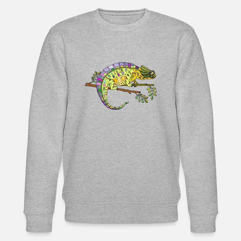 Chamäleon - Stanley/Stella Unisex Bio-Sweatshirt CHANGER  - Grau meliert