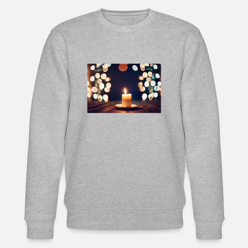Weihnachtsstimmung - Stanley/Stella Unisex Bio-Sweatshirt CHANGER  - Grau meliert