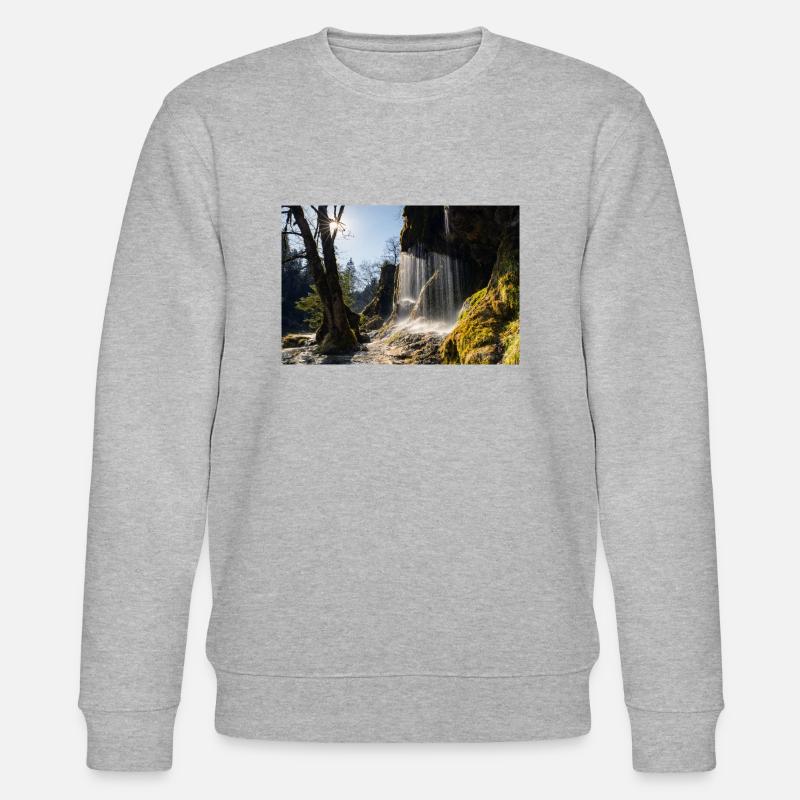 Schleierfaelle - Stanley/Stella Unisex Bio-Sweatshirt CHANGER  - Grau meliert
