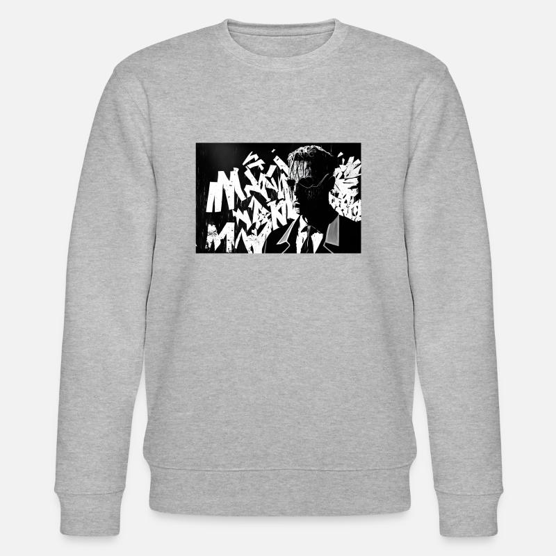 Agent #3 - Stanley/Stella Unisex Bio-Sweatshirt CHANGER  - Grau meliert