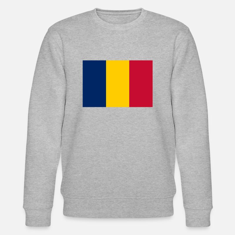 Tschad - Stanley/Stella Unisex Bio-Sweatshirt CHANGER  - Grau meliert