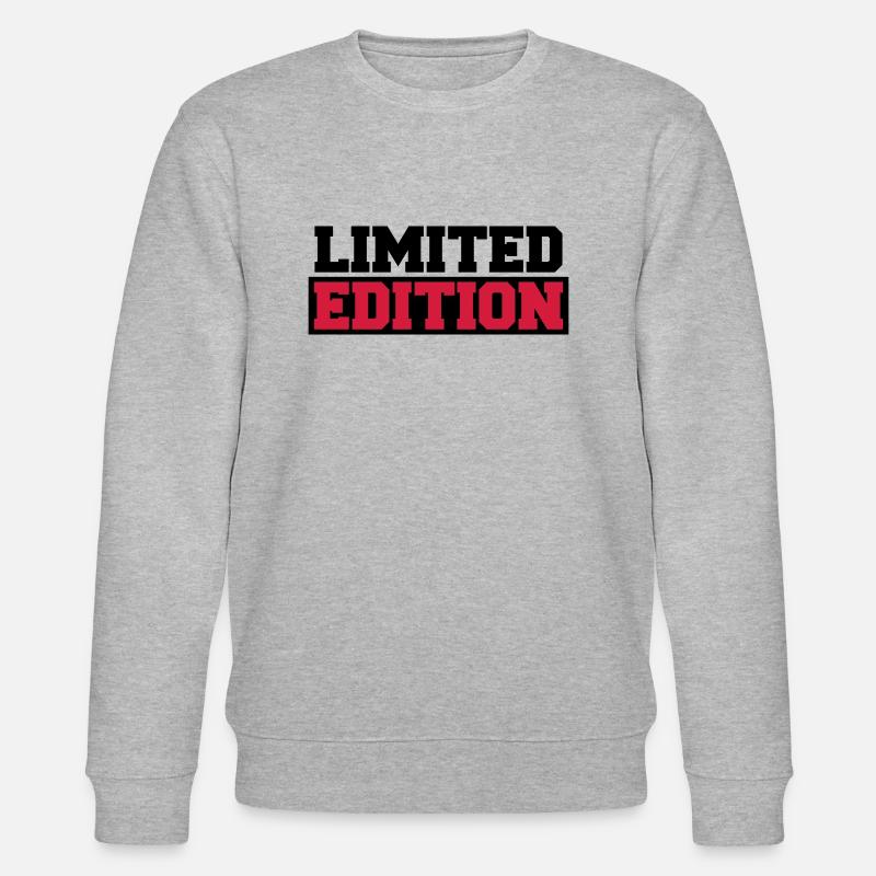 Limited Edition - Stanley/Stella Unisex Bio-Sweatshirt CHANGER  - Grau meliert