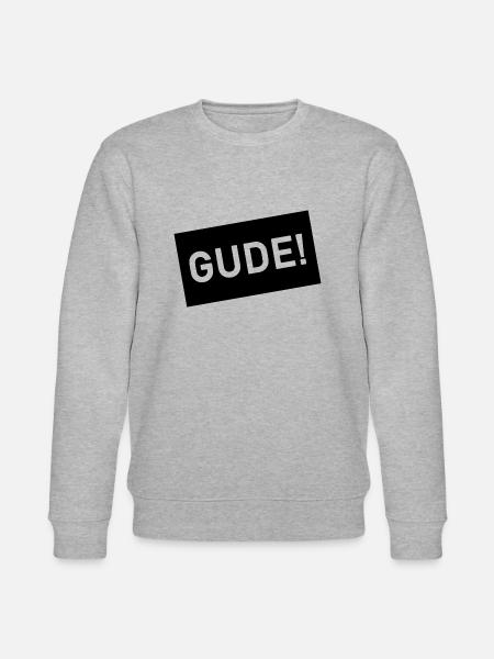 Gude Frankfurt! - Stanley/Stella CHANGER Unisex Organic Sweatshirt - heather grey