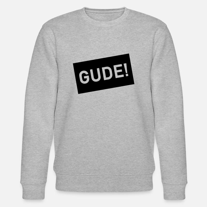 Gude Frankfurt! - Stanley/Stella Unisex Bio-Sweatshirt CHANGER  - Grau meliert