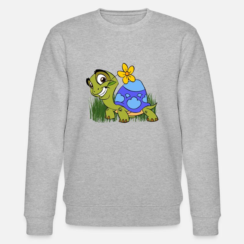 Turtle Kavalier - Sweat bio CHANGER Stanley/Stella Unisexe - gris chiné