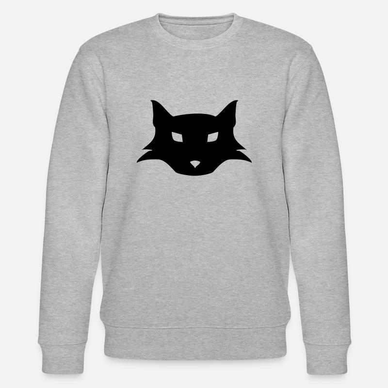 Wolfskopf - Stanley/Stella Unisex Bio-Sweatshirt CHANGER  - Grau meliert