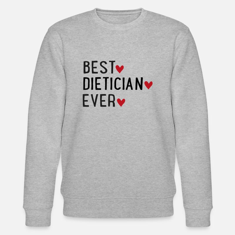 Ernährungsberatung - Stanley/Stella Unisex Bio-Sweatshirt CHANGER  - Grau meliert