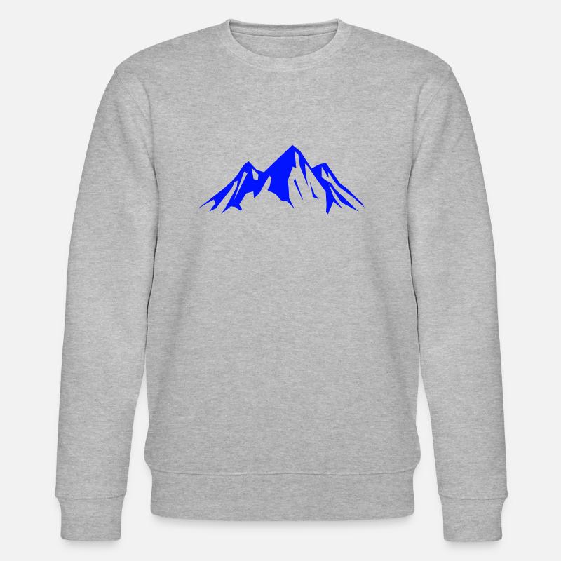 berge 1 - Stanley/Stella Unisex Bio-Sweatshirt CHANGER  - Grau meliert