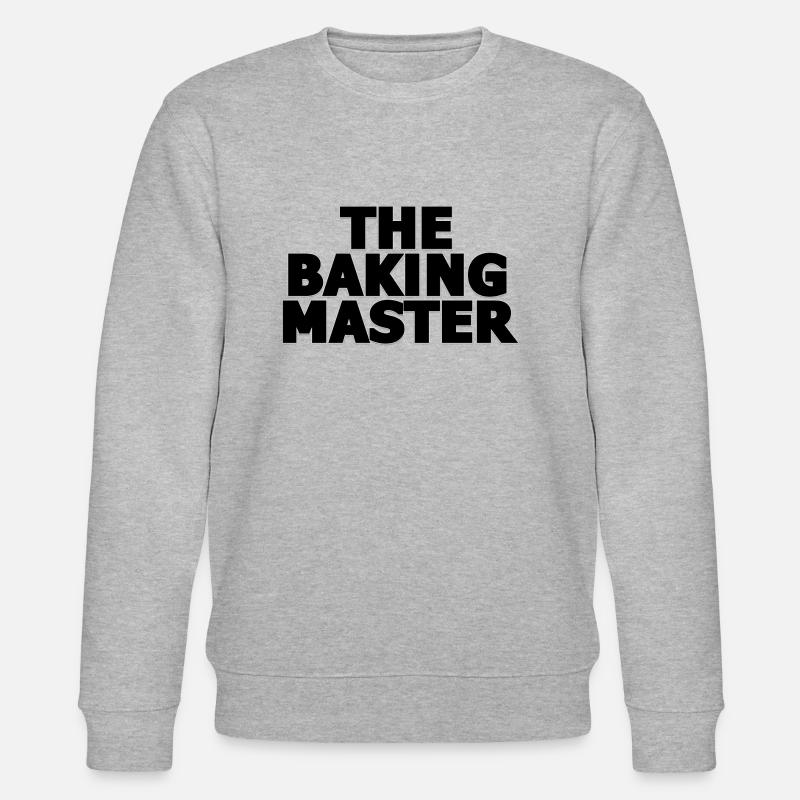 Baking Merch by Printflow - Stanley/Stella Unisex Bio-Sweatshirt CHANGER  - Grau meliert