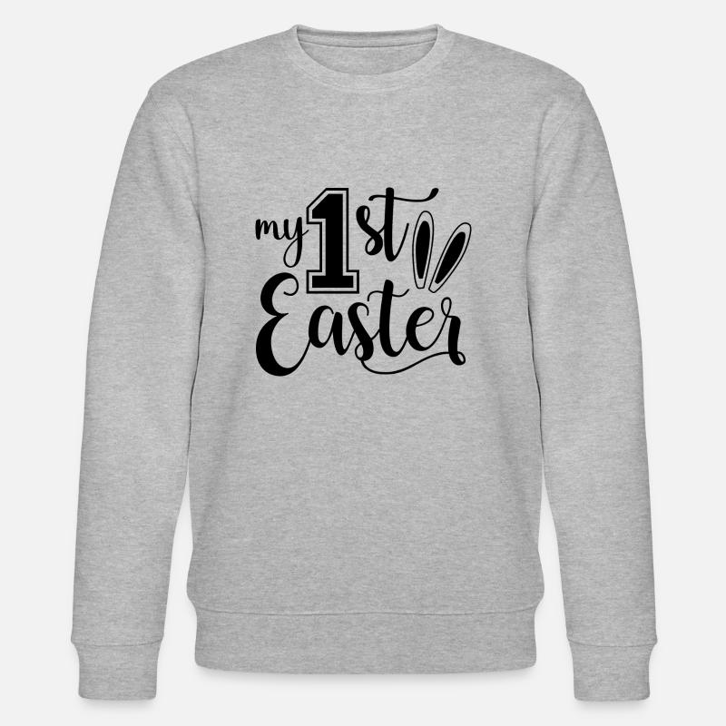 Design my 1st Easter - Sweat bio CHANGER Stanley/Stella Unisexe - gris chiné